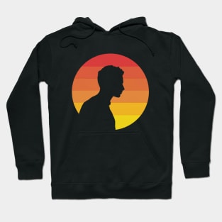 A T-shirt that blends sunset shades with elegance Hoodie